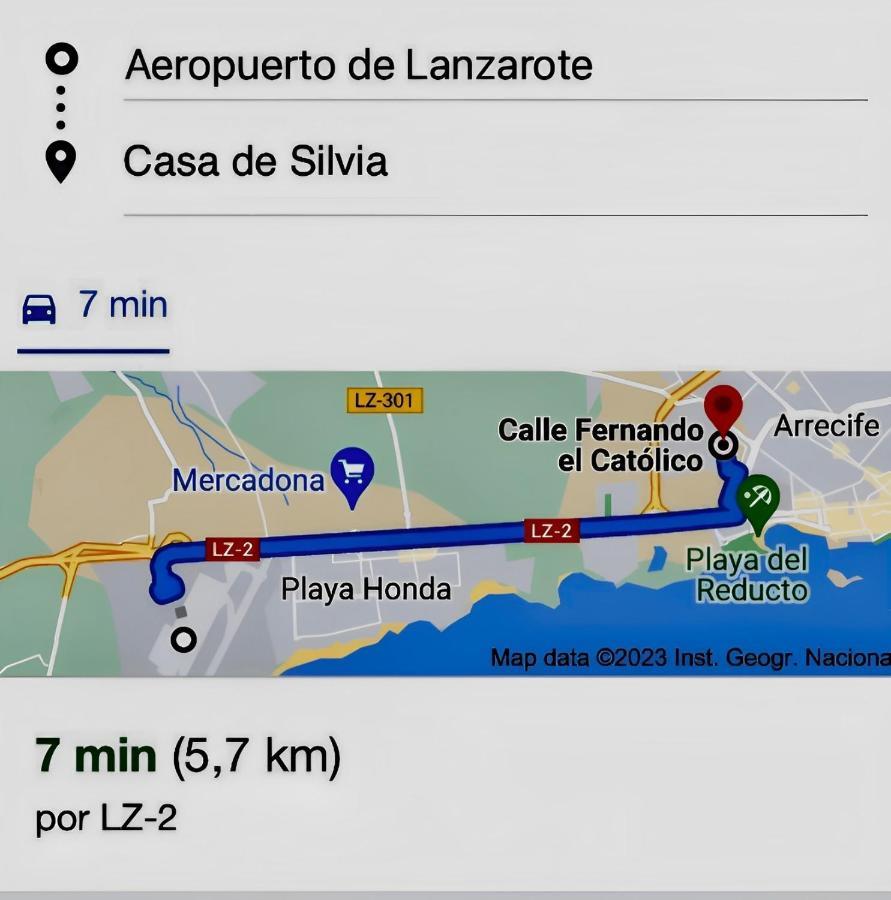 Appartamento Casa De Silvia Arrecife  Esterno foto